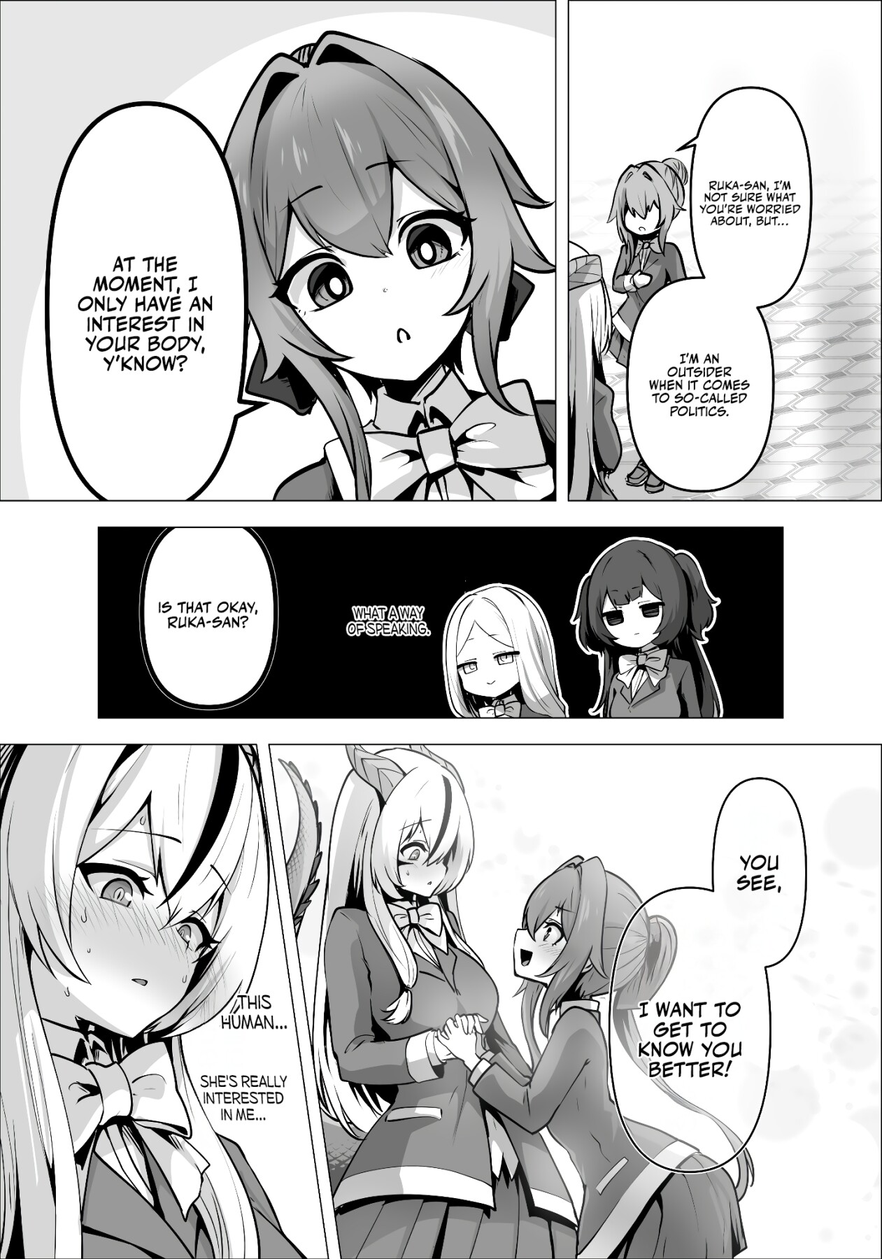Hentai Manga Comic-The Daughter of the Strongest Dragon Race Won't Stop Begging for a Baby, So I'll Teach Her a Lesson with My Futanari Cock-Read-75